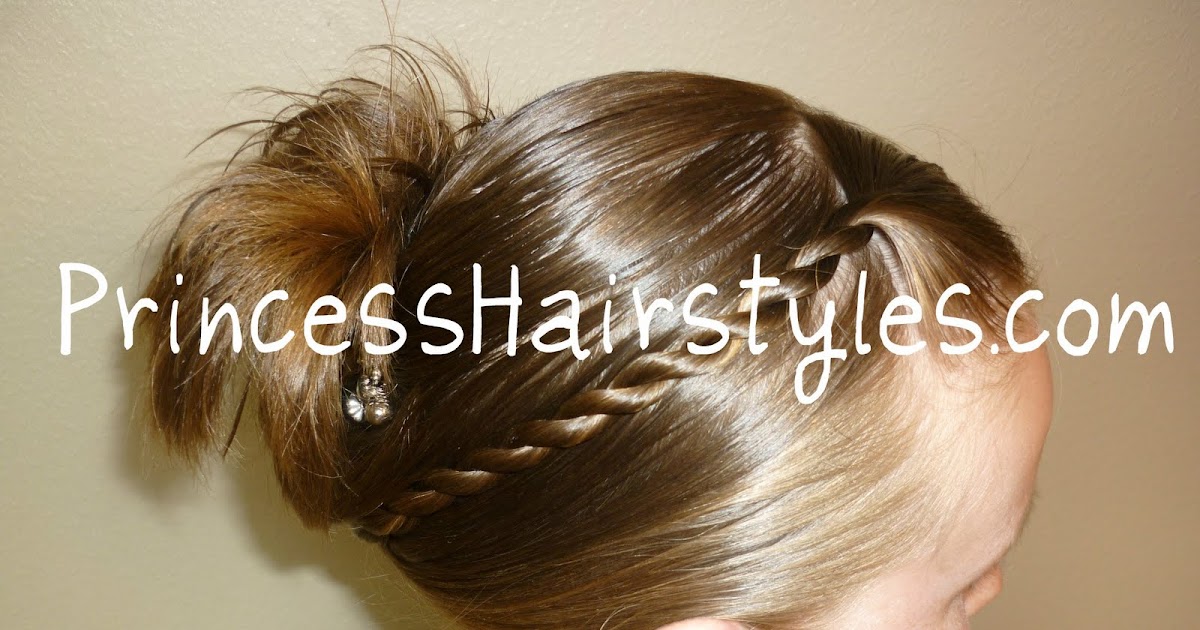 Back To School Hairstyles, Quick French Twist | Hairstyles For Girls -  Princess Hairstyles