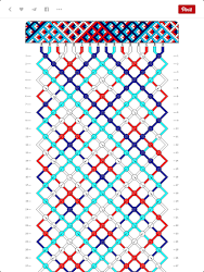 friendship pattern bracelet patterns bracelets instructions three overlap honeycomb knot