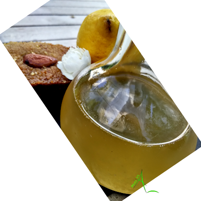 "Ater" : un sirop de sucre parfumé au citron, à l'eau de rose et de fleur d'oranger pour agrémenter vos desserts orientaux !