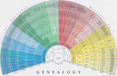 Time of Our Lives: Genealogy Fan Chart