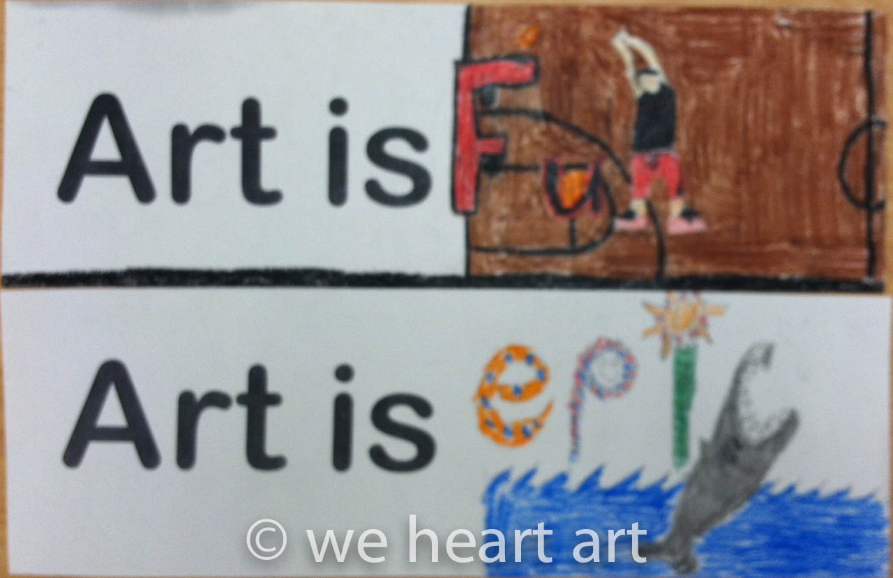 we heart art August 2013