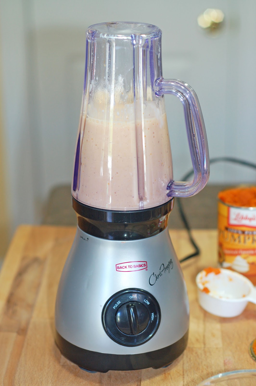 The Sweet Chick Pumpkin, Banana, & Apple Yogurt Smoothie