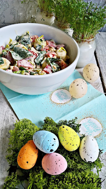 Wielkanocna sałatka