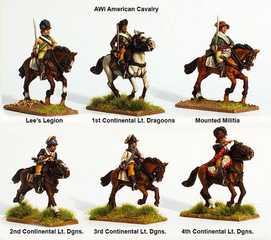 van mening zijn goochelaar paddestoel Wargame News and Terrain: Perry Miniatures: New AWI Continental Light  Dragoons and Mounted Militia