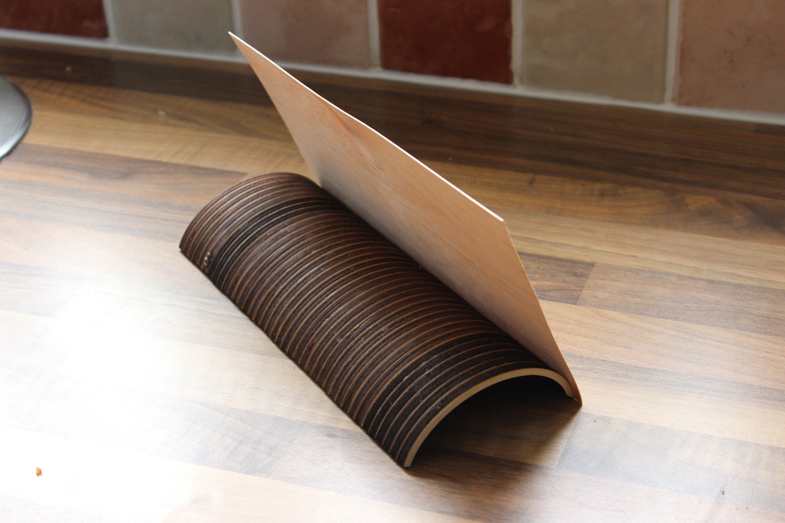 Gluing curved surfaces