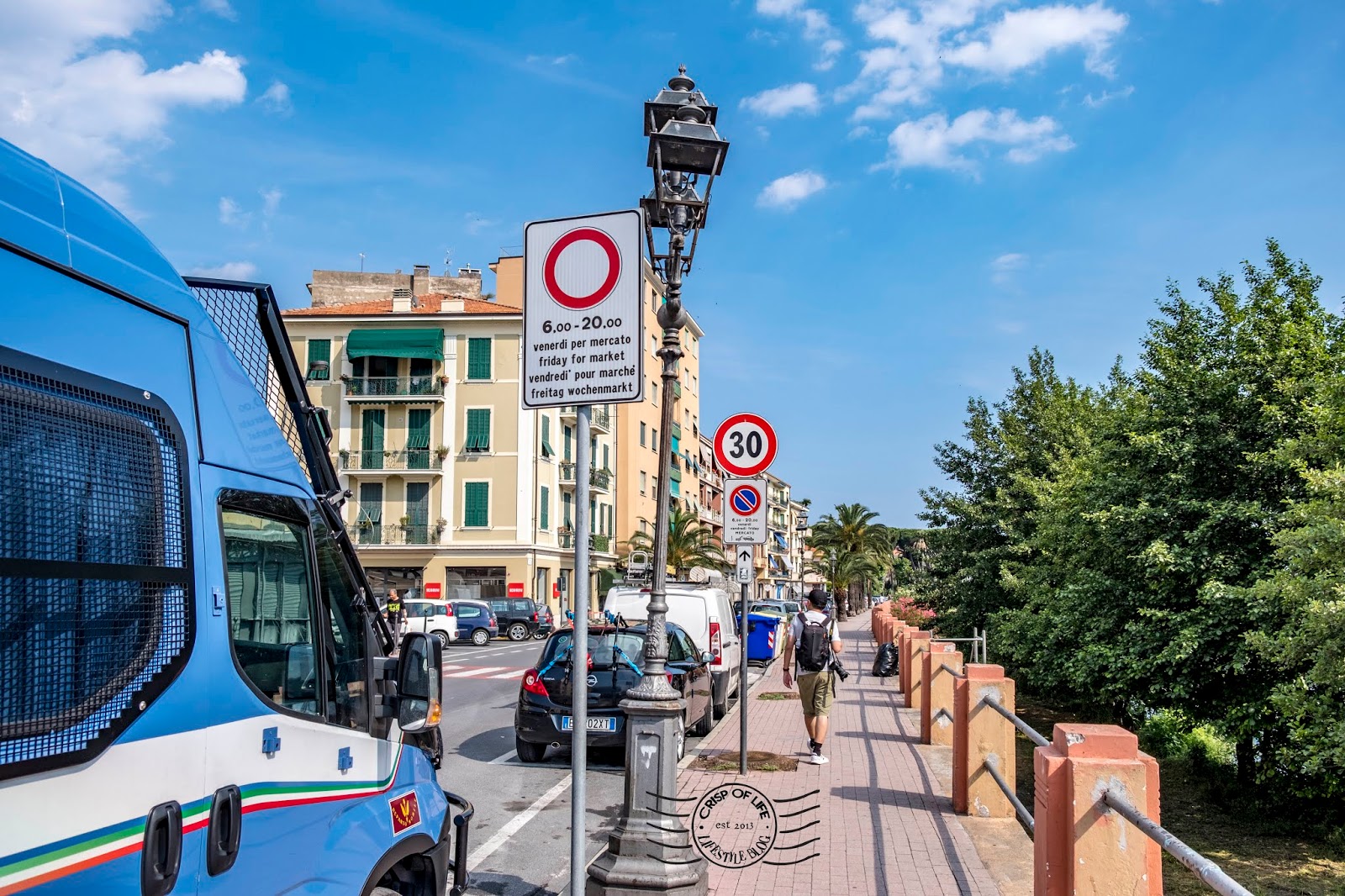 [ITALY] Crossing The French Border to Ventimiglia Crisp of Life