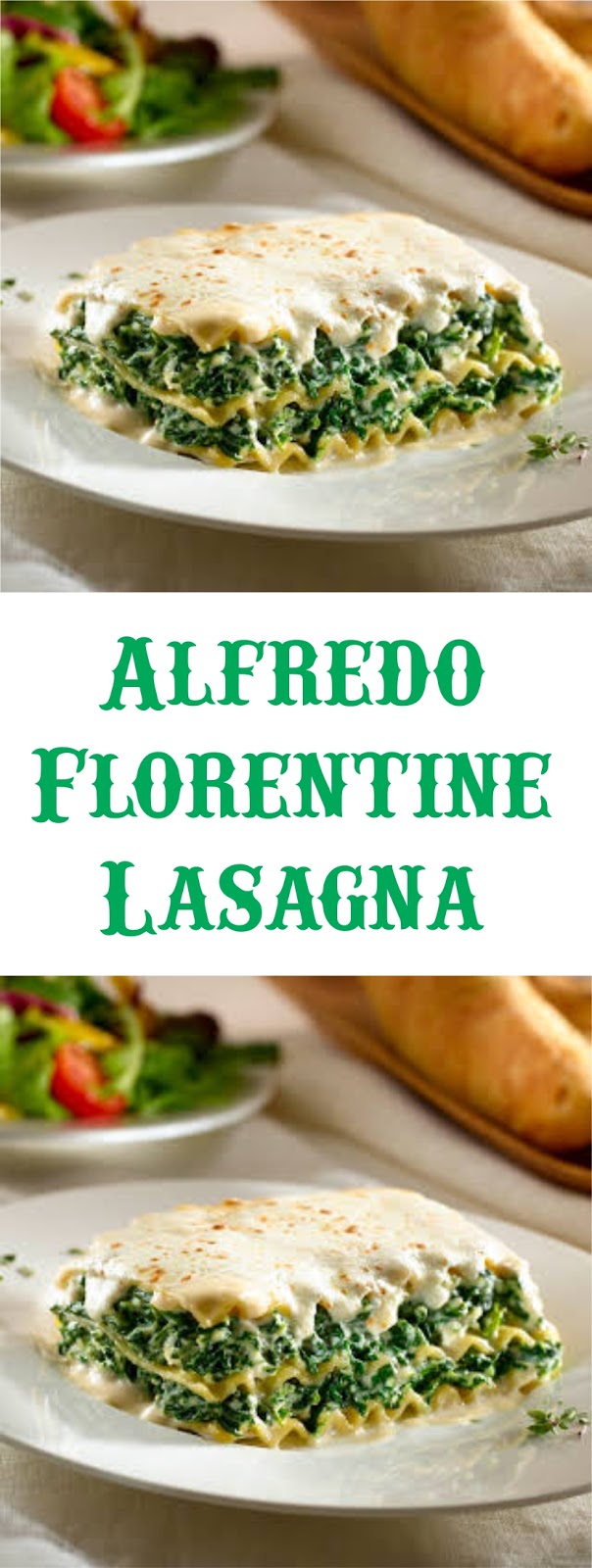 Alfredo Florentine Lasagna