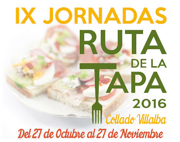 'Ruta de la Tapa' de Collado Villalba hasta el 27 de noviembre
