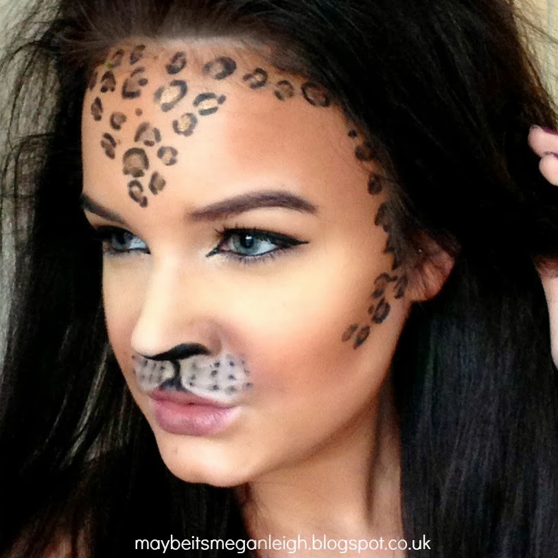 Halloween Makeup - Leopard - Maybe Its Megan Leigh