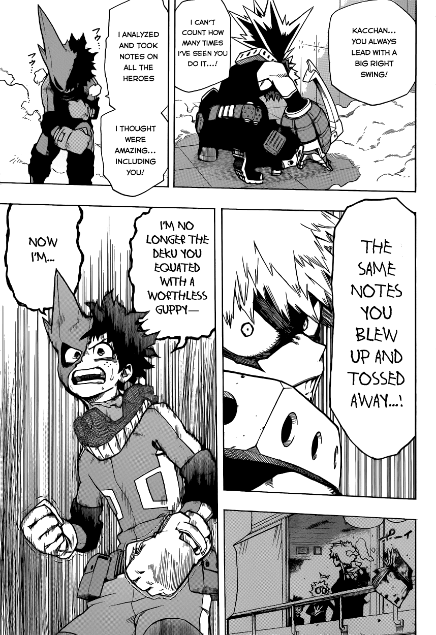 My Hero Academia chap 8