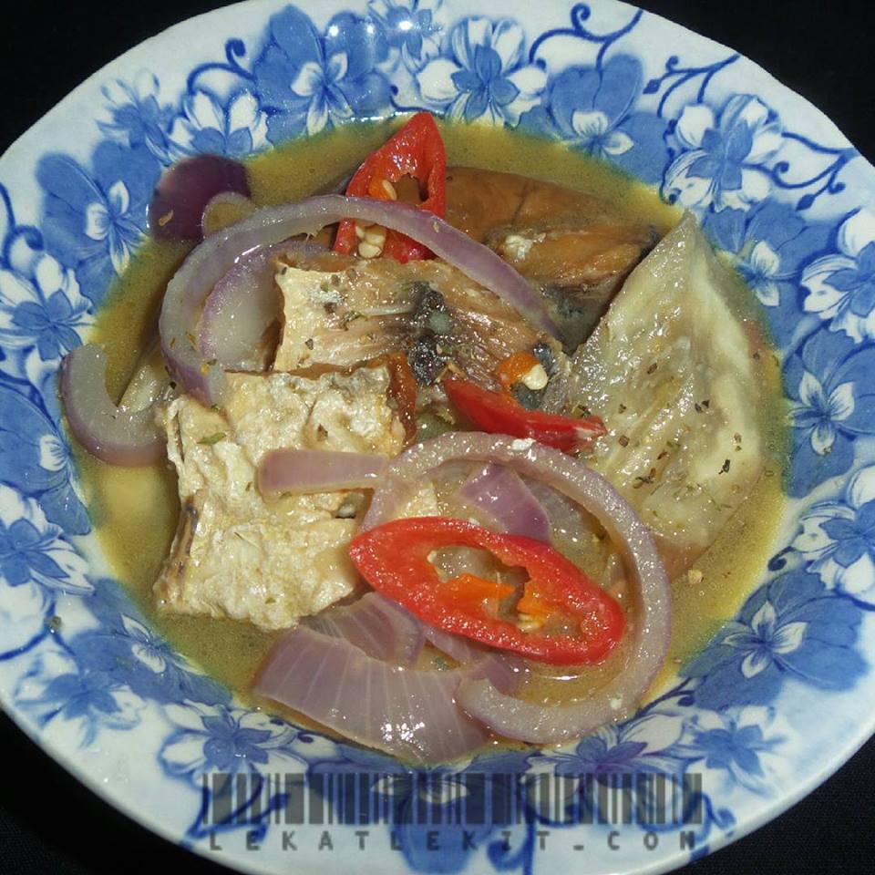 Resepi Masak Asam Ikan Masin Bersama Terung Lekat Lekit Story