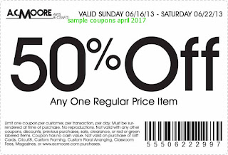free AC Moore coupons for april 2017