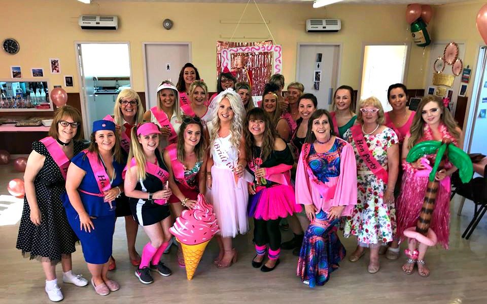 barbie themed bachelorette party