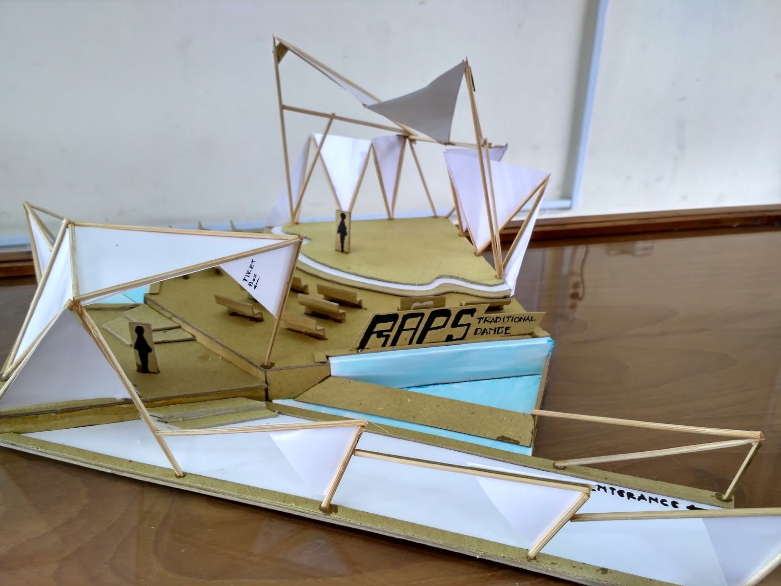 Kumpulan Maket Arsitektur Semester 1 | RAPS Architecture