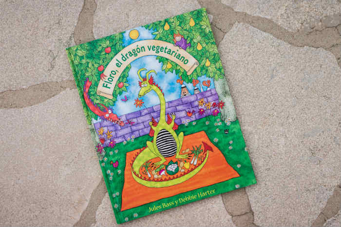 cuentos y libros infantiles con valores intermon oxfám Floro, el dragón vegetariano