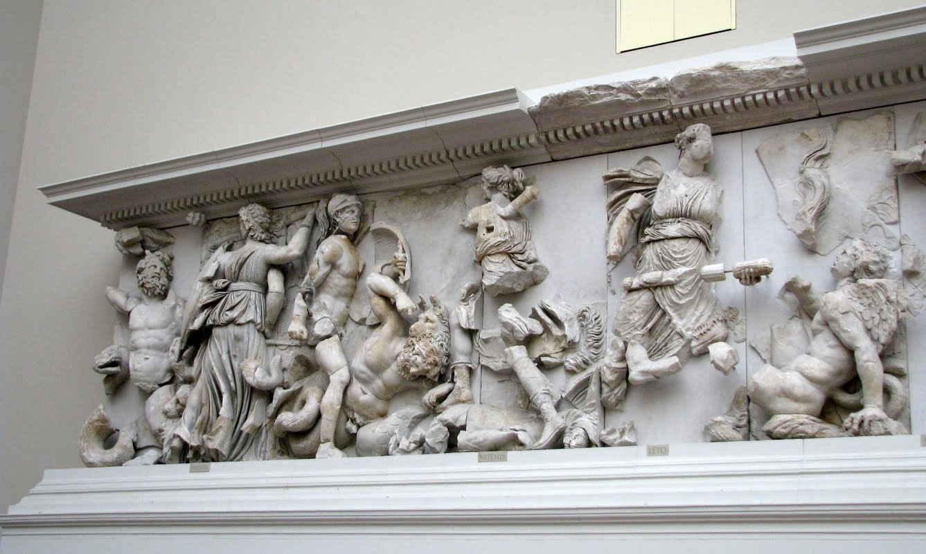 Pergamon altar. Пергамский алтарь