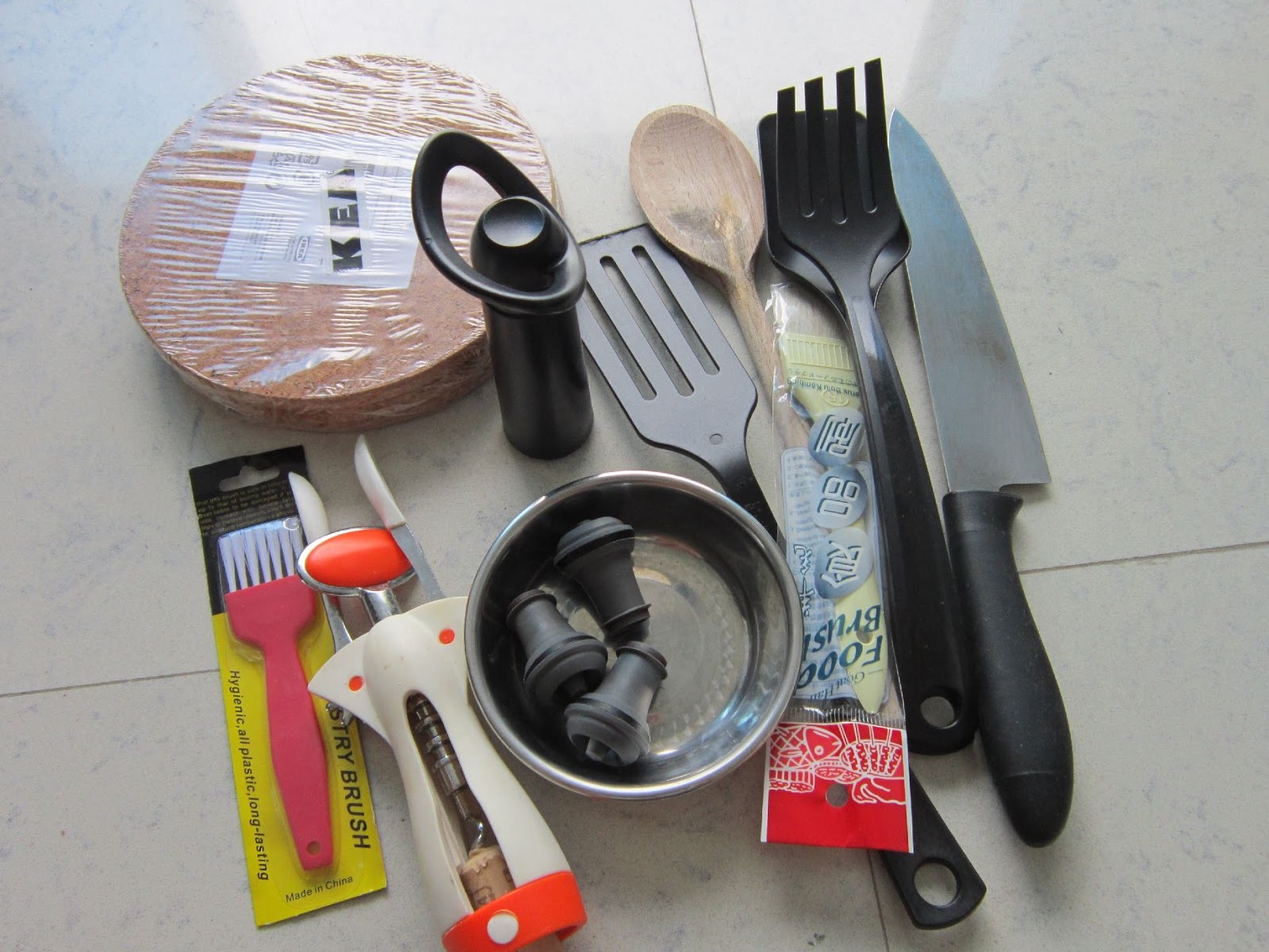 Pieces for the Home Free kitchen utensils/ food items/ cleaning supplies