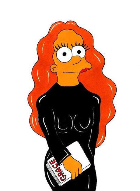 Grace Coddington by Matt Groening