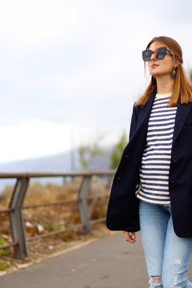 Marilyn's Closet FASHION BLOG Sporty Navy Style