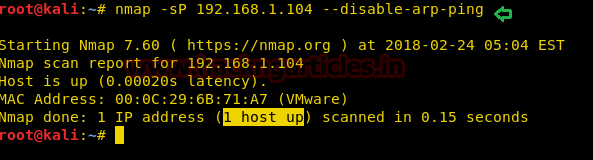 Nmap Scan Without Ping Nmap For Pentester: Ping Scan - Hacking Articles Nmap Scan Without Ping Nmap For Pentester: Ping Scan - Hacking Articles