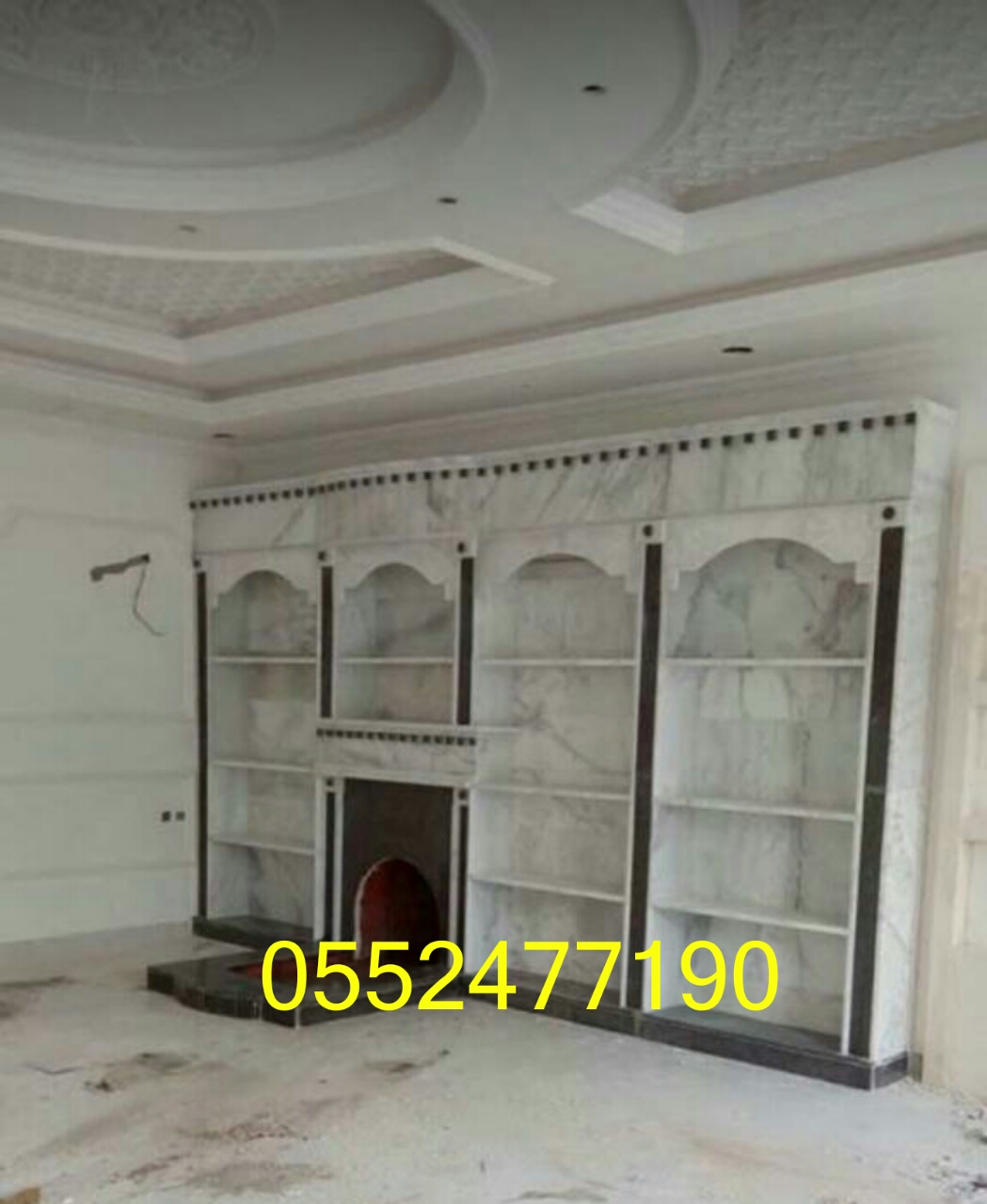 مجالس تراثية ديكورات جبس مشبات جديده Bertul