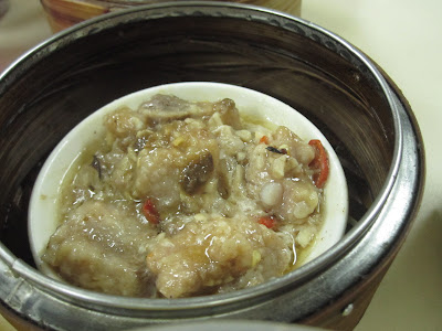 Wan Tou Sek, steamed pork ribs