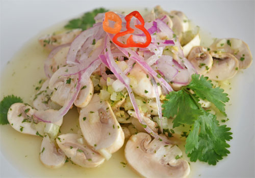 Ceviche de championes