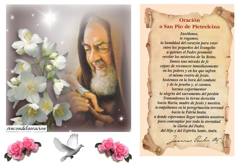 Blog Católico Parroquia Santa María de BaredoBaiona Estampas Oraciones San Pío de Pietrelcina Blog Católico Parroquia Santa María de BaredoBaiona Estampas Oraciones San Pío de Pietrelcina