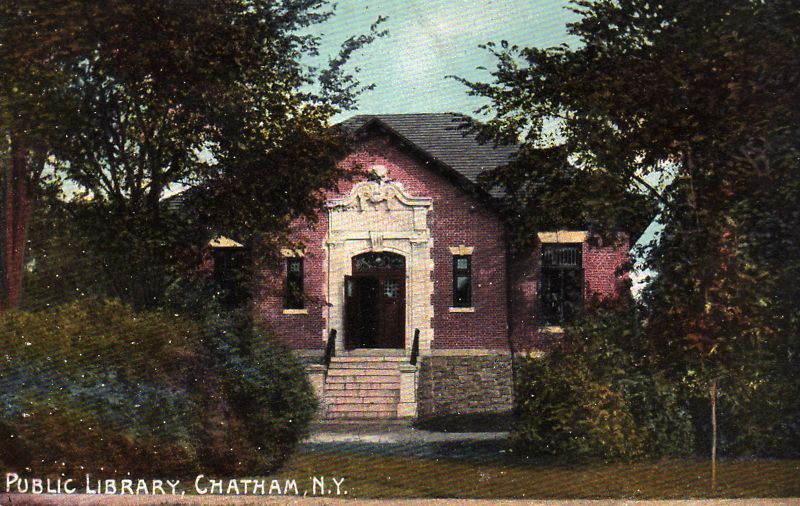 Old Pictures of Columbia County NY Public Library, Chatham NY
