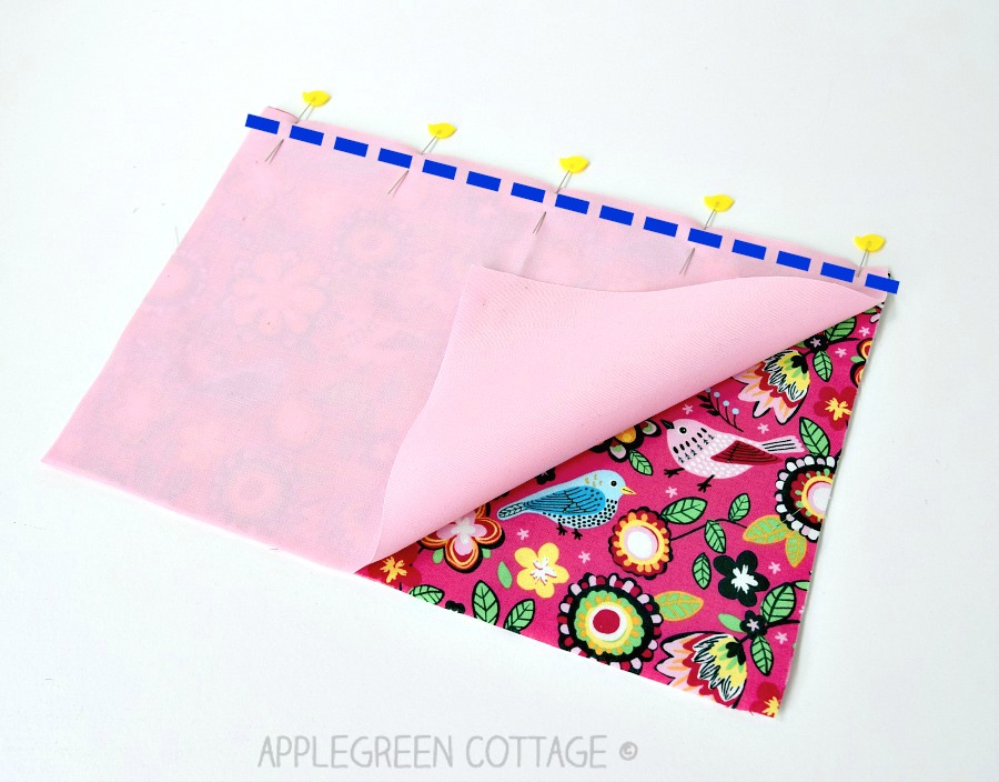 A Mini Fabric Bin Free Template AppleGreen Cottage