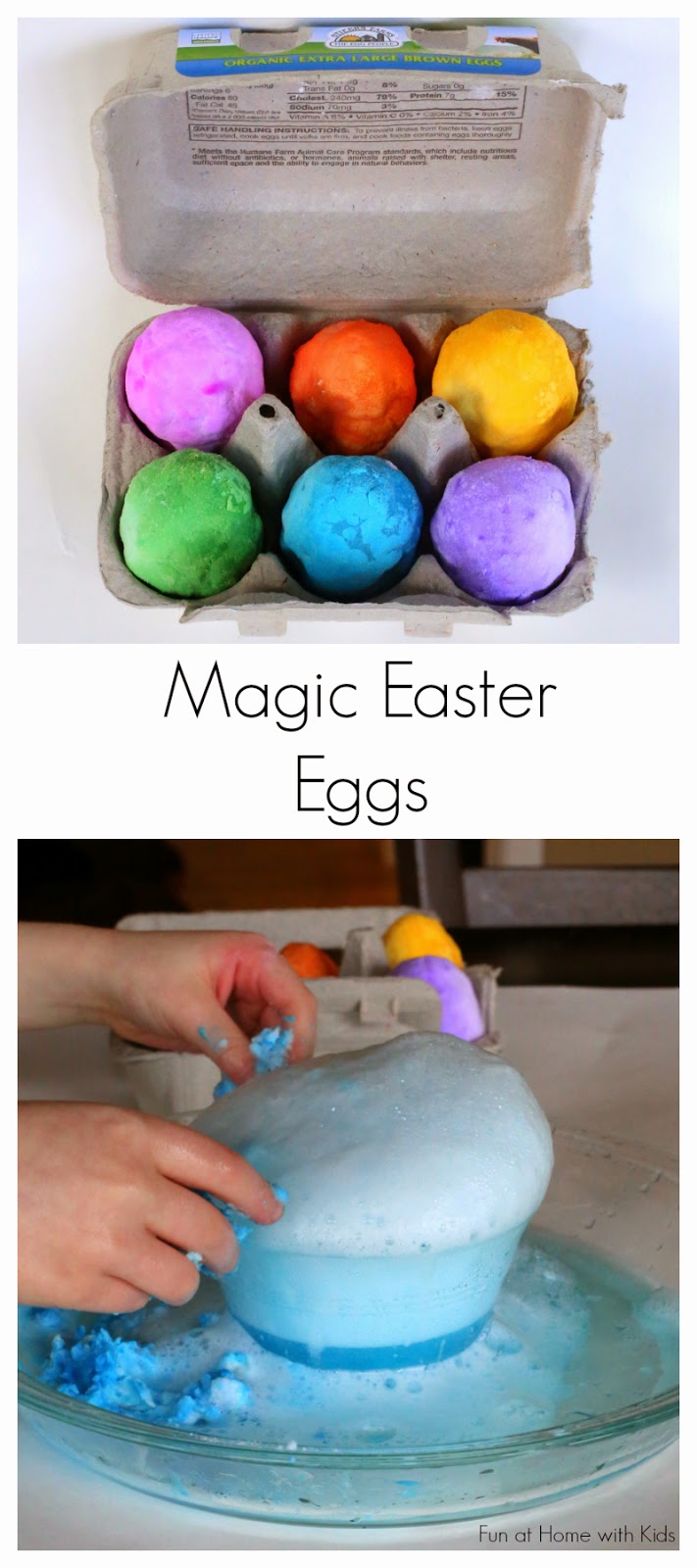 Magic Easter Eggs Two Ways Hatching and Foaming