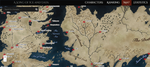 Maps Mania: New Maps of Westeros & Middle-earth