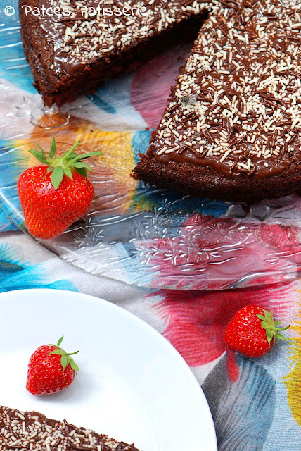 Einfacher Schokoladenkuchen mit Buttermilch &amp; Natron