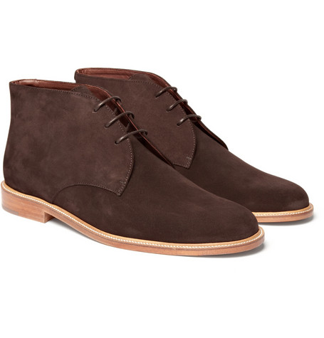 Bright Smile: A.P.C. Suede Desert Boots