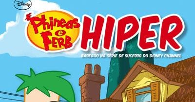 ...viajar pela leitura...: “Phineas e Ferb Hiper” de Disney (Opinião)