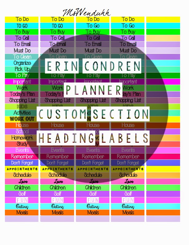 MsWenduhh Planning & Printable: Free Printable Stickers