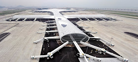 The terminal Fuksas designed for Shenzen Bao'an International airport in China