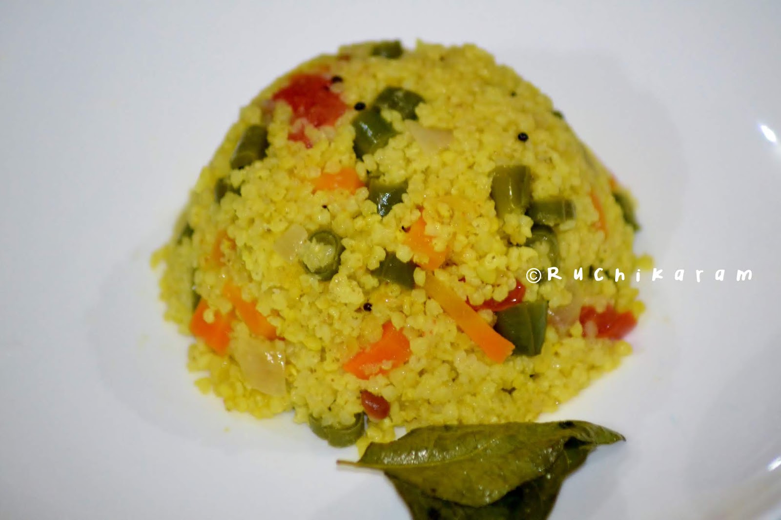 Ruchikaram Millet Uppumaavu Millet Upma Kerala Special Uppumaavu