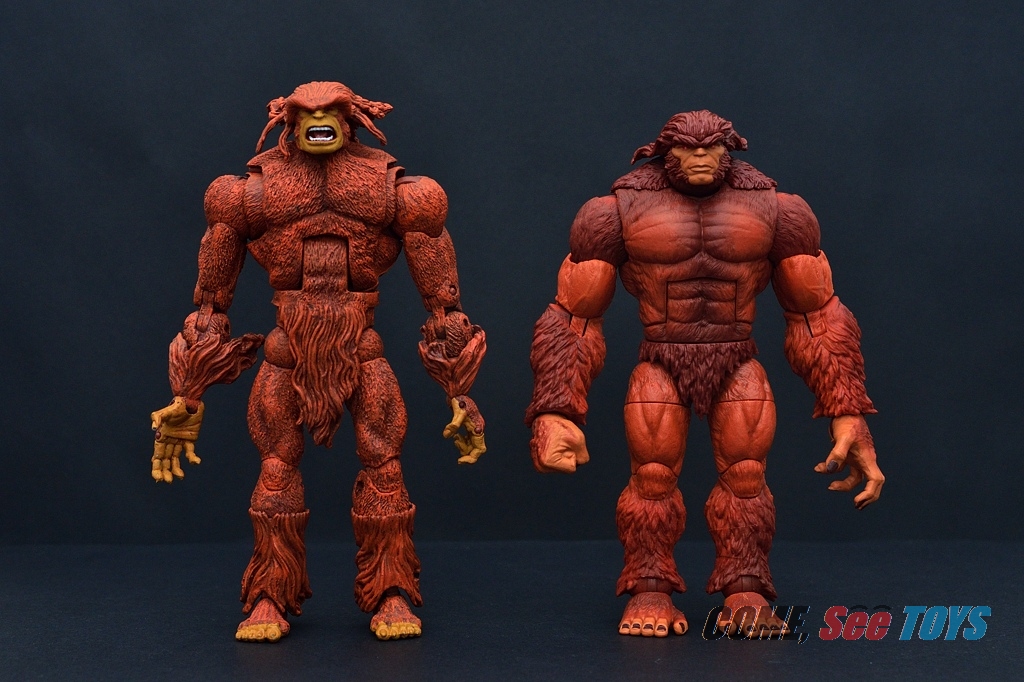 Come, See Toys Marvel Legends Series ManThing & Sasquatch BAFs
