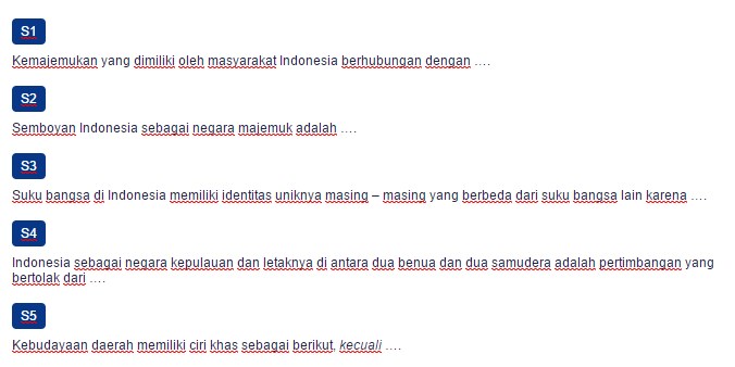 Contoh Soal Keragaman Budaya Sebagai Identitas Nasional Dapatkan Contoh