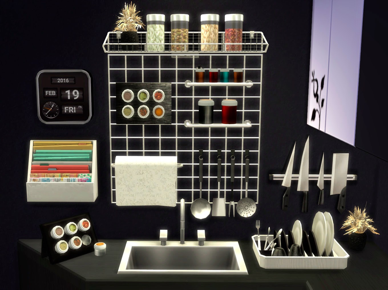 Altea Kitchen Clutter Part 2 Sims 4 Custom Content