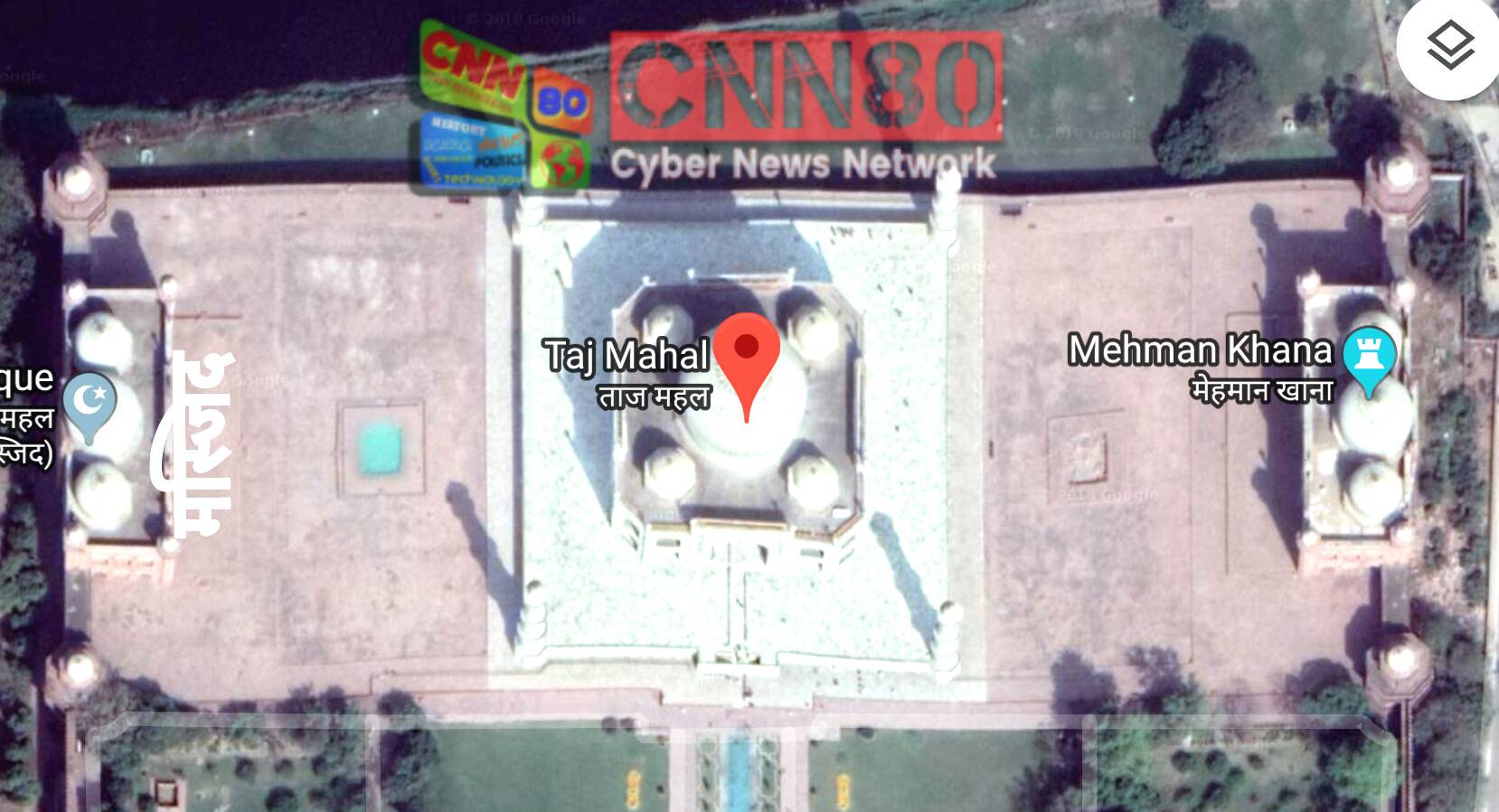 मस्जिद और अतिथिगृह के बीच मे ताजमहल का क्या रहस्य है?