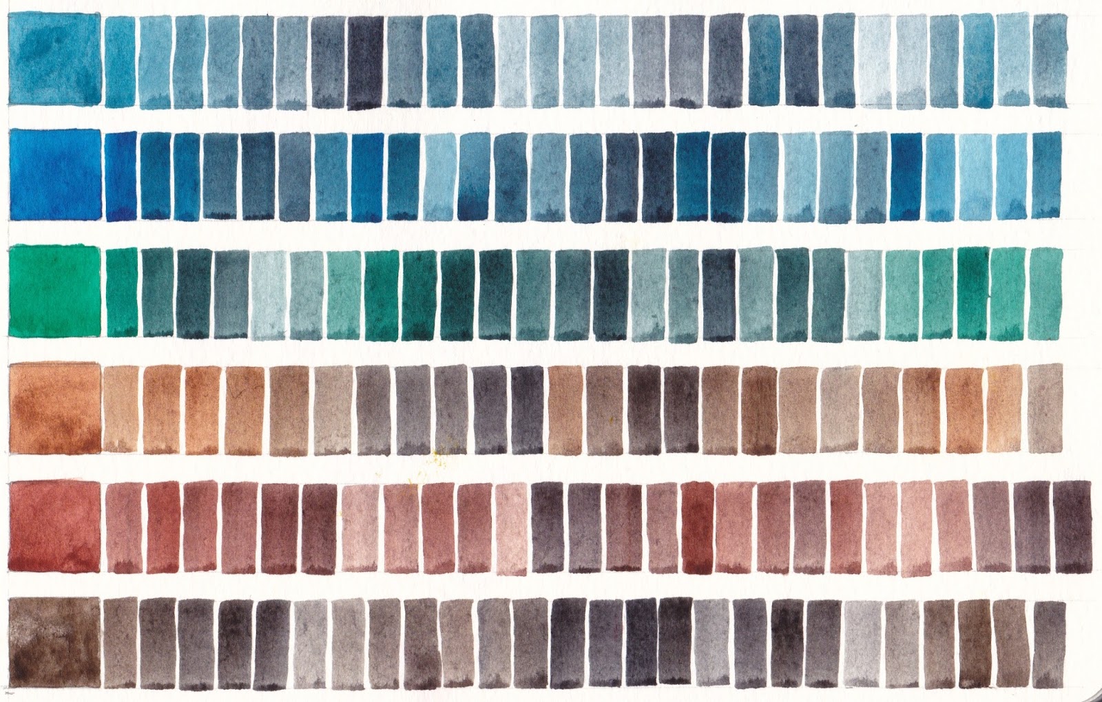 Jane Blundell Artist 6 Mixing with Jane's Grey