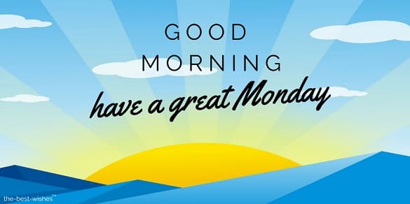 beautiful-good-morning-monday-pic-with-sunrise beautiful good morning monday pic with sunrise