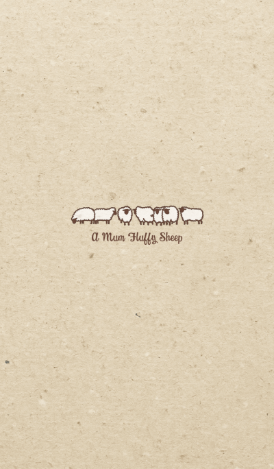 A Mum Fluffy Sheep