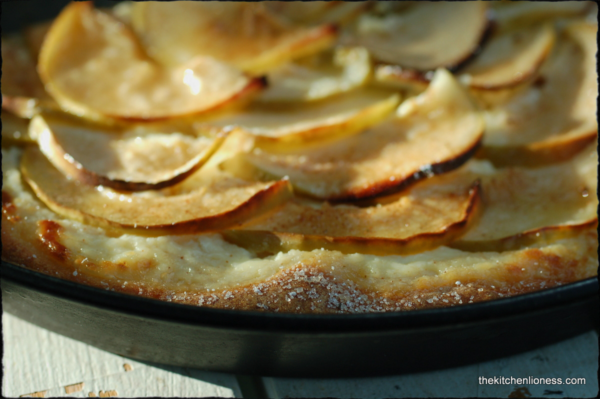 The Kitchen Lioness: Tarte Flambée Sucrée with Apples &amp; Cinnamon Sugar ...