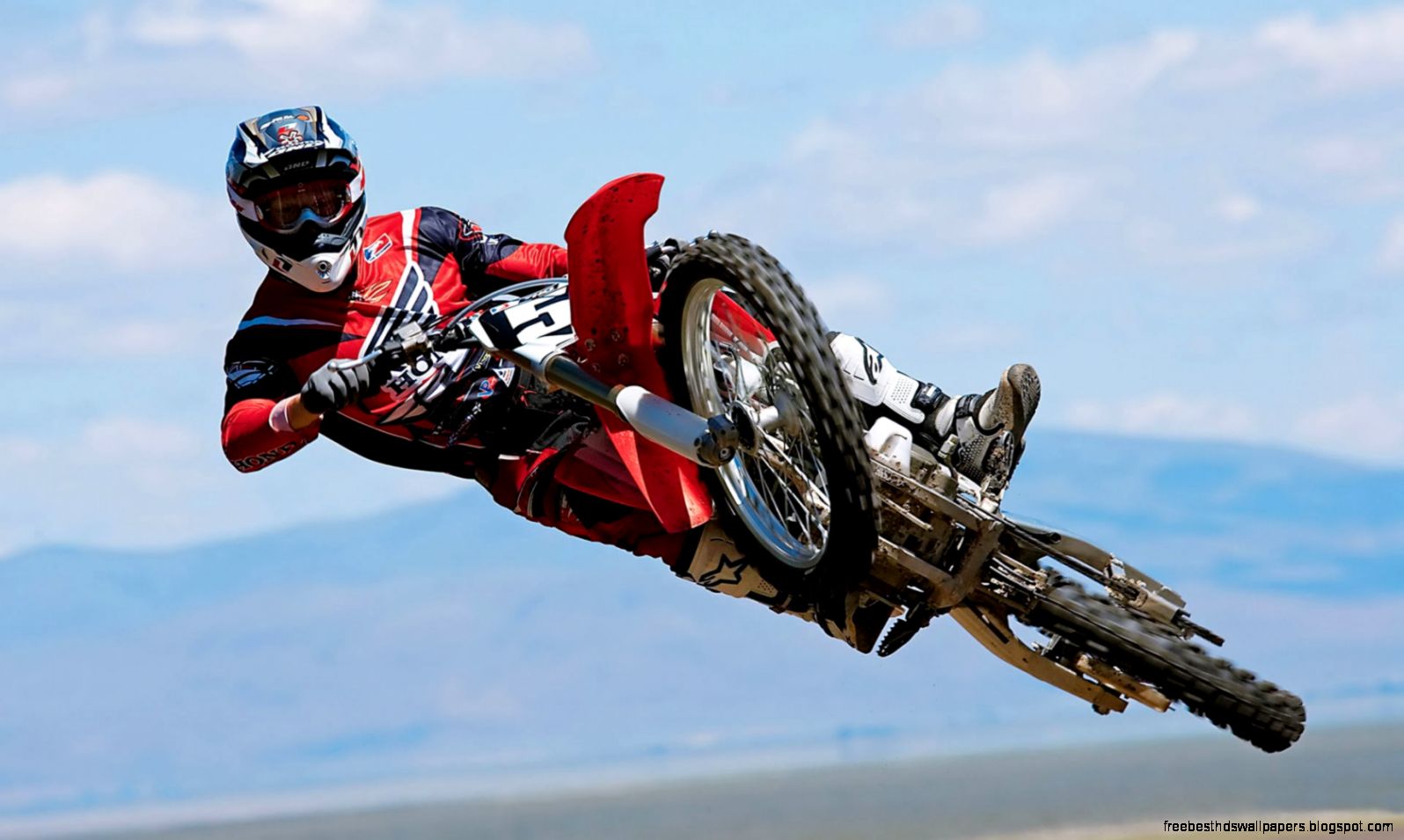 1680x1050 Motocross Stunt Wallpaper