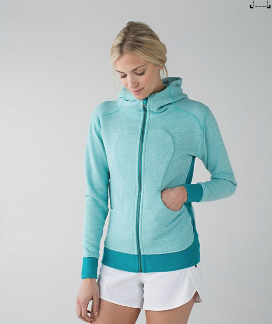 Peacock Blue On The Daily Hoodie