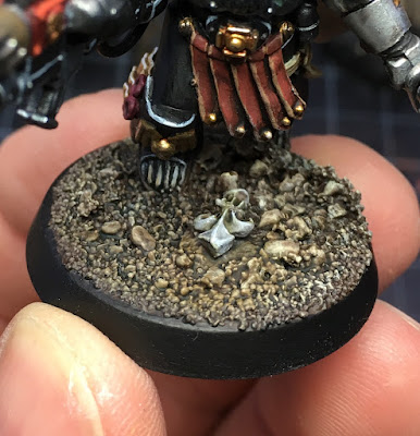 Deathwatch Watch Captain with Jump Pack WIP Base