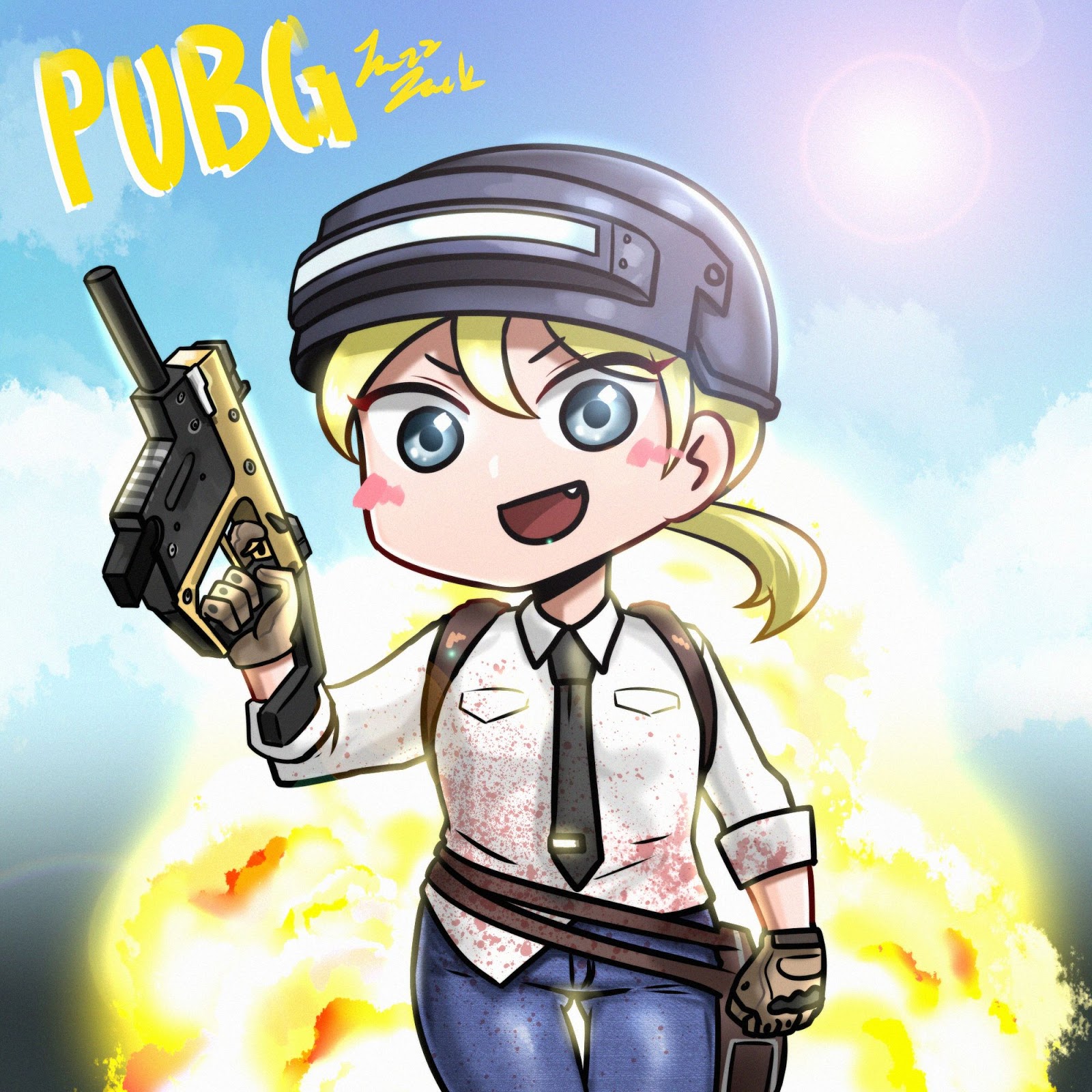 Galeri Foto PUBG Versi Anime - Arlina